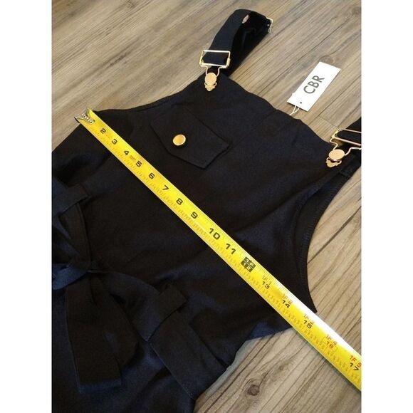 CBR Black Overall Women’s size Small NWT - Picture 8 of 10